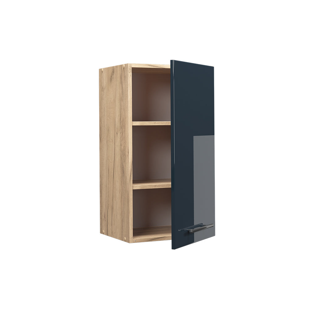 Vicco Mobili da cucina  Blu scuro lucido 40 cm