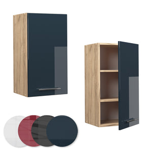 Vicco Mobili da cucina  Blu scuro lucido 40 cm