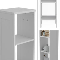 Vitalispa Scaffale per bambini Bianco 35.2 x 159.5 cm