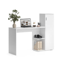 Vicco Scrivania per computer Bianco 141.2 x 45.2 cm