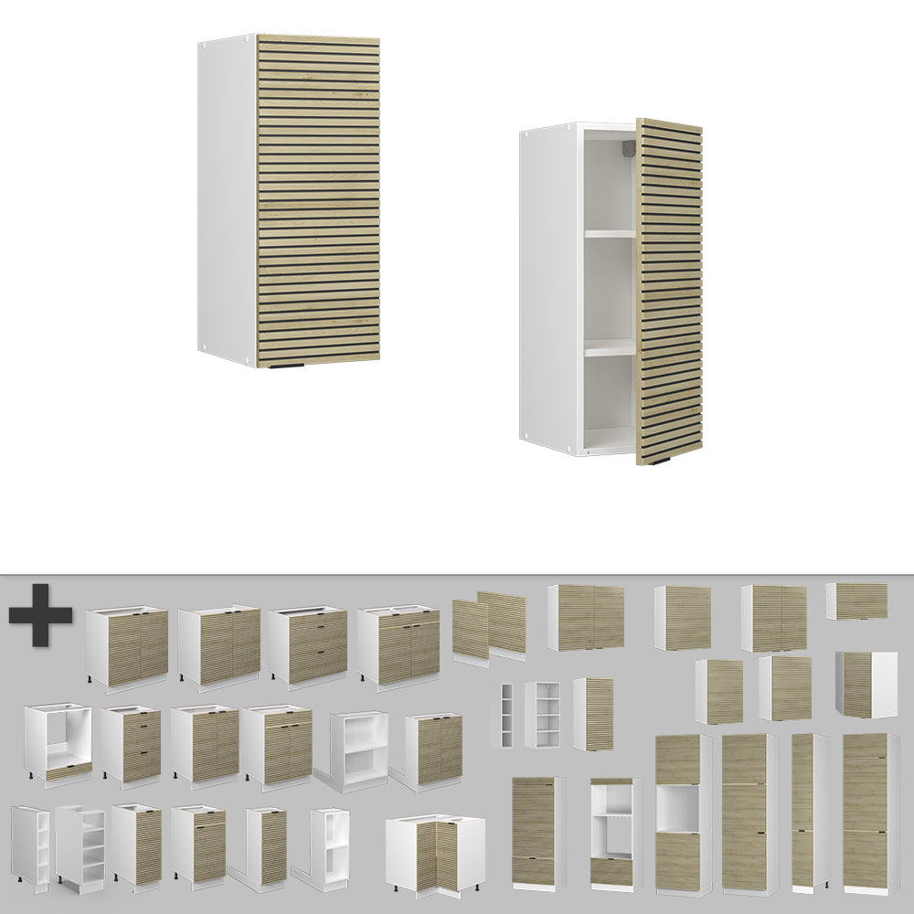 Vicco Pensile da cucina Pannello in quercia 30 cm