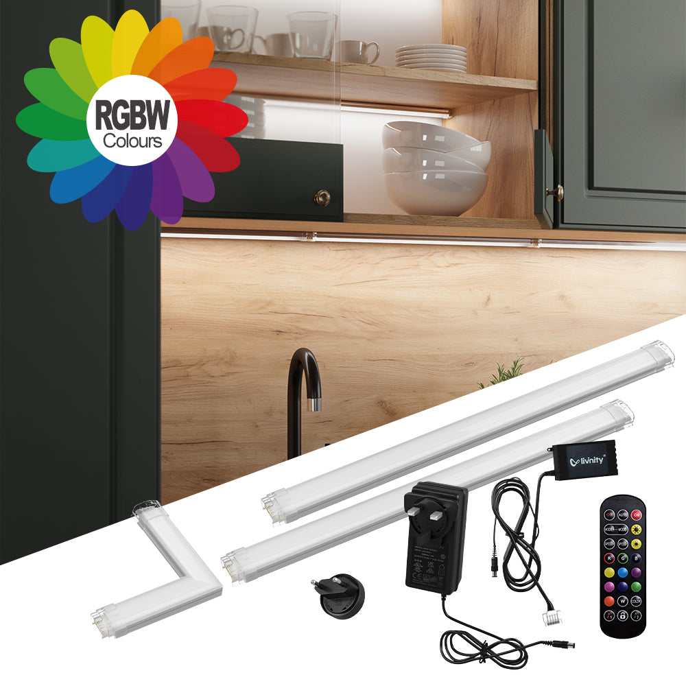 Vicco Striscia LED Bianco 55 cm Pacchetto iniziale