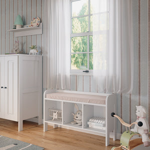 Vitalispa Scaffale per bambini Bianco 107.2 x 63.8 cm
