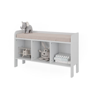 Vitalispa Scaffale per bambini Bianco 107.2 x 63.8 cm