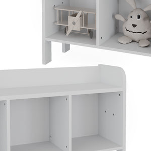 Vitalispa Scaffale per bambini Bianco 107.2 x 63.8 cm