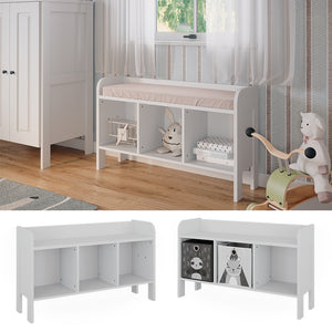 Vitalispa Scaffale per bambini Bianco 107.2 x 63.8 cm