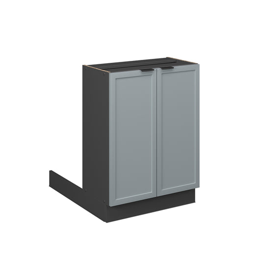 Vicco Isola cucina Blu-grigio chiaro 60 cm senza piano di lavoro