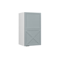 Vicco Pensile da cucina Blu-grigio chiaro 40 cm