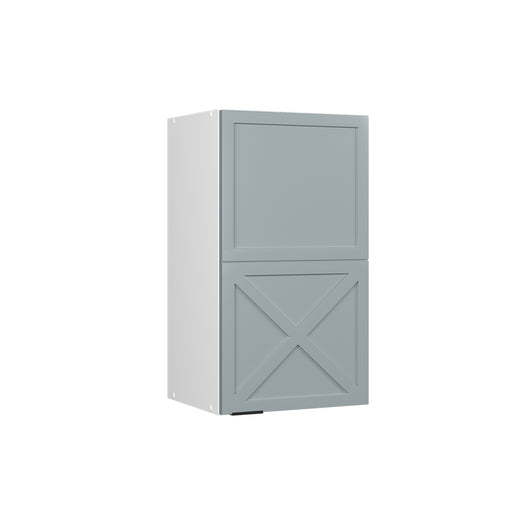 Vicco Pensile da cucina Blu-grigio chiaro 40 cm