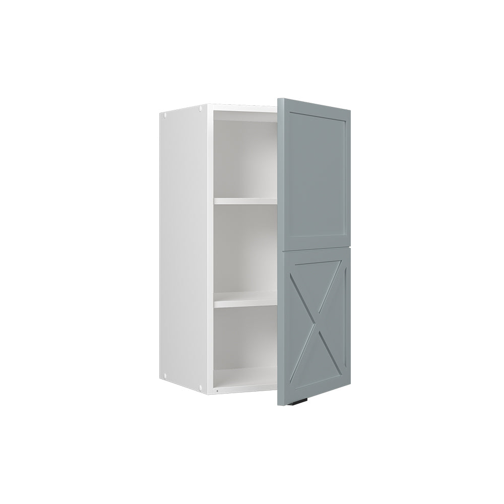 Vicco Pensile da cucina Blu-grigio chiaro 40 cm