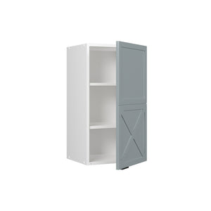 Vicco Pensile da cucina Blu-grigio chiaro 40 cm