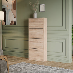 Vicco Scarpiera Sonoma 59 x 137 cm con 4 scomparti