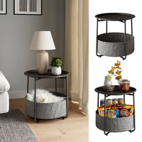 Vicco Tavolino Nero 47 x 50 cm