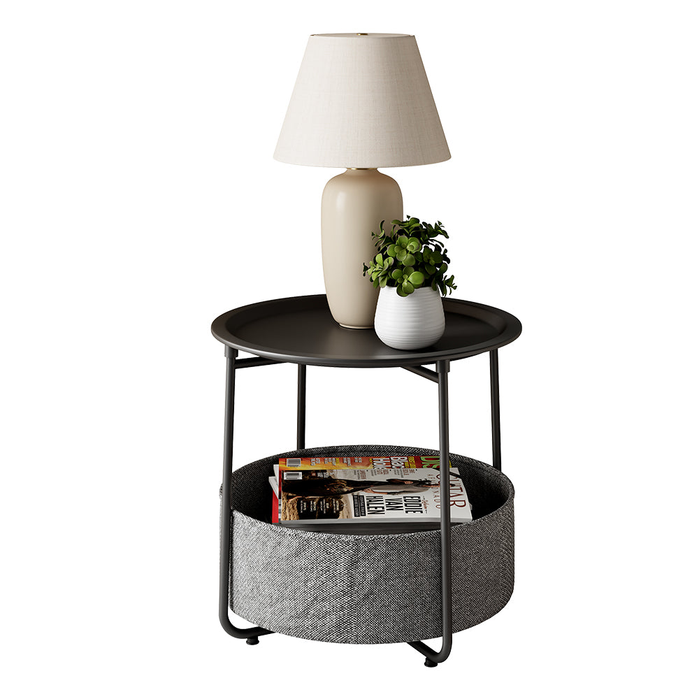 Vicco Tavolino Nero 47 x 50 cm