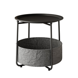 Vicco Tavolino Nero 47 x 50 cm