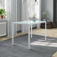 Vicco Tavolo da pranzo Bianco 120 x 75 cm