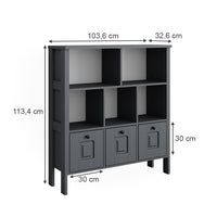 Vitalispa Libreria bambini Grigio 103.6 x 113.4 cm