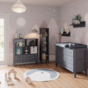 Vitalispa Libreria bambini Grigio 103.6 x 113.4 cm