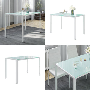 Vicco Tavolo da pranzo Bianco 120 x 75 cm