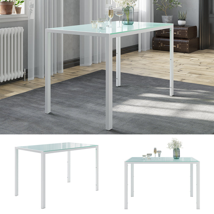 Vicco Tavolo da pranzo Bianco 120 x 75 cm