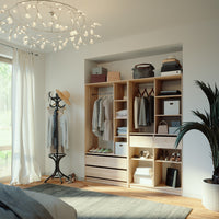 Vicco Armadio Sonoma 100 x 200 cm Set di 2