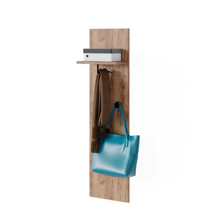 Vicco Appendiabiti a parete Quercia dorata 36 x 135 cm