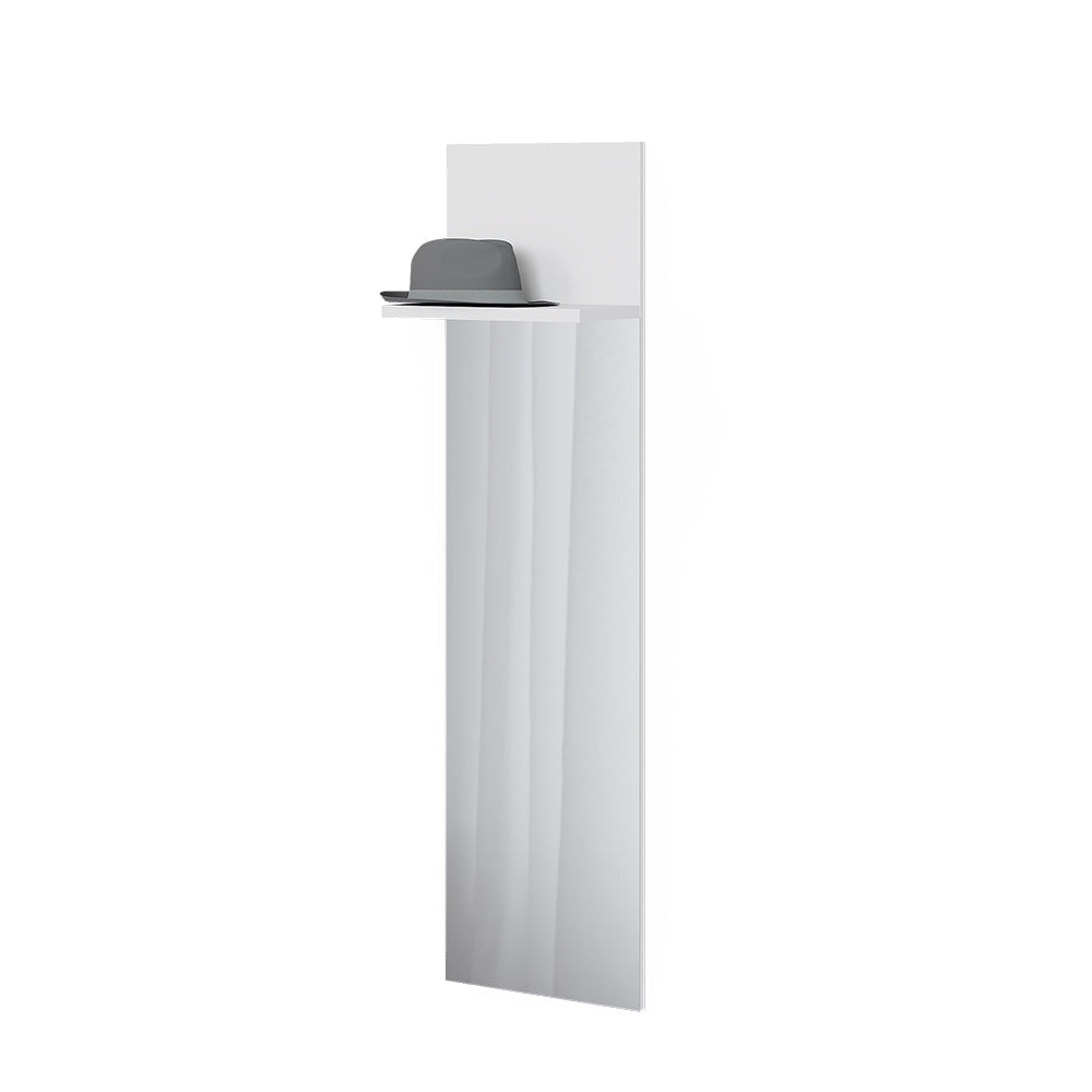 Vicco Appendiabiti da parete Bianco 36 x 135 cm con specchio