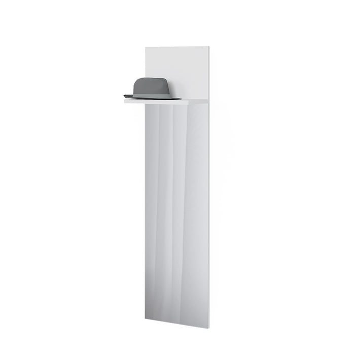 Vicco Appendiabiti da parete Bianco 36 x 135 cm con specchio