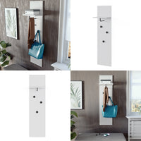 Vicco Appendiabiti da parete Bianco 36 x 135 cm