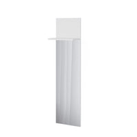 Vicco Appendiabiti da parete Bianco 36 x 135 cm con specchio