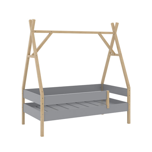 Vitalispa Letto per bambini Grigio 80x160 cm