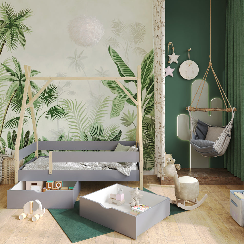 Vitalispa Cassetto estraibile Grigio 78 x 61.8 cm Set di 2