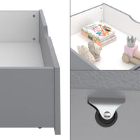 Vitalispa Cassetto estraibile Grigio 78 x 61.8 cm Set di 2