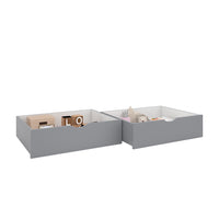 Vitalispa Cassetto estraibile Grigio 78 x 61.8 cm Set di 2