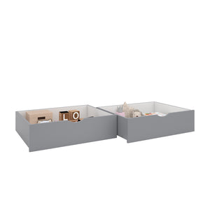 Vitalispa Cassetto estraibile Grigio 78 x 61.8 cm Set di 2