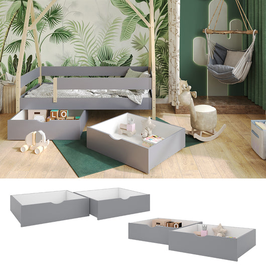 Vitalispa Cassetto estraibile Grigio 78 x 61.8 cm Set di 2