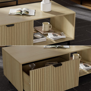 Vicco Tavolino Rovere 110 x 50 cm