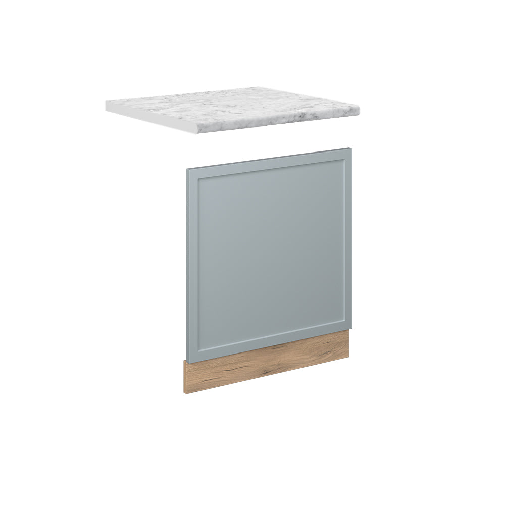 Vicco Pannello frontale Blu-grigio chiaro 60 cm , PL Marmo