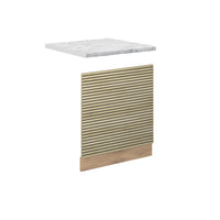 Vicco Pannello frontale Pannello in quercia 45 cm , PL Marmo