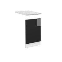 Vicco Pannello frontale Rovere nero lucido 45 cm , PL Marmo