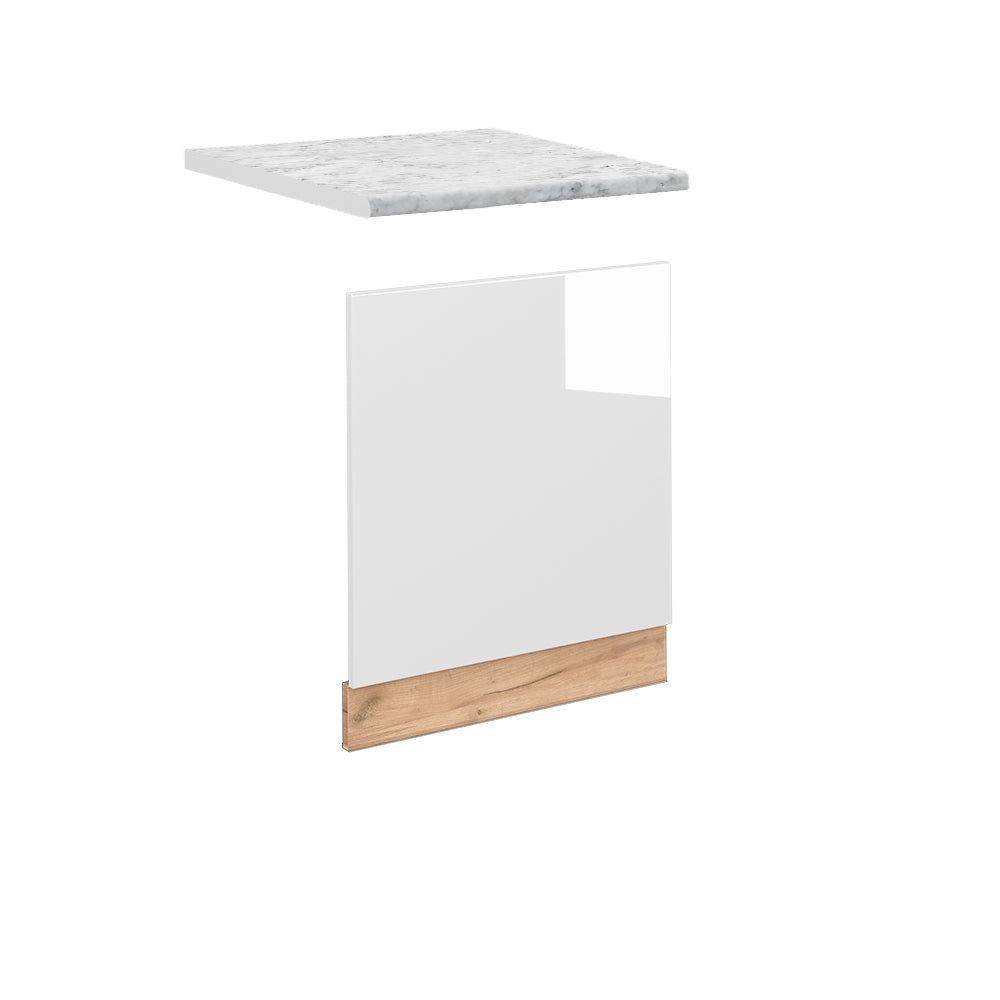 Vicco Pannello frontale Bianco lucido 60 cm , PL Marmo