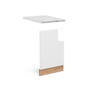 Vicco Pannello frontale Bianco lucido 45 cm , PL Marmo