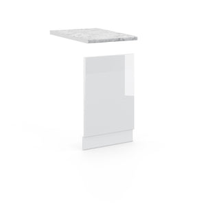 Vicco Pannello frontale Bianco lucido 45 cm , PL Marmo