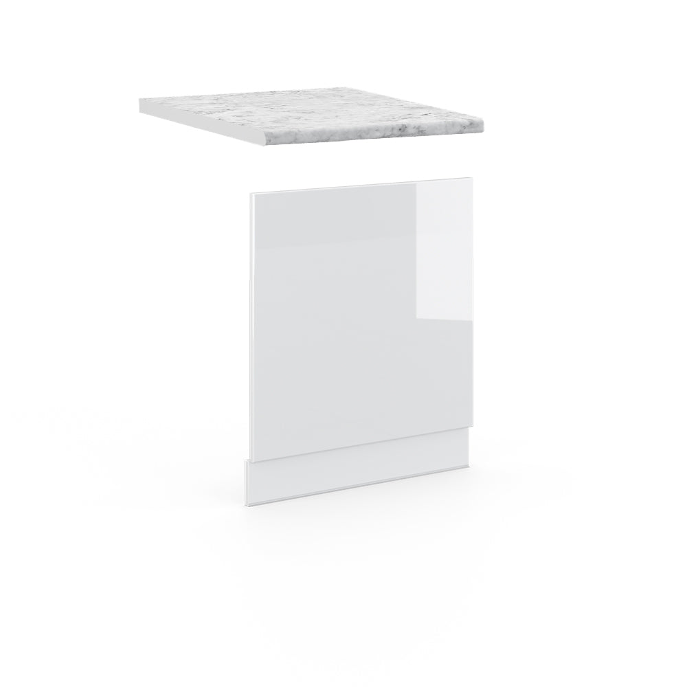 Vicco Pannello frontale Bianco lucido 60 cm , PL Marmo