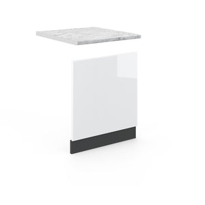 Vicco Pannello frontale Bianco lucido 60 cm , PL Marmo