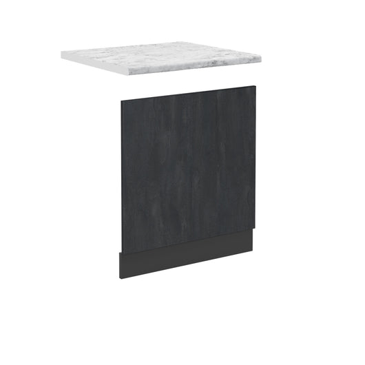 Vicco Pannello frontale Calcestruzzo nero 60 cm PL Marmo