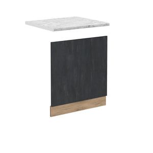 Vicco Pannello frontale Calcestruzzo nero 60 cm PL Marmo