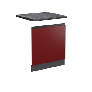 Vicco Pannello frontale Rosso 60 cm , PL Antracite