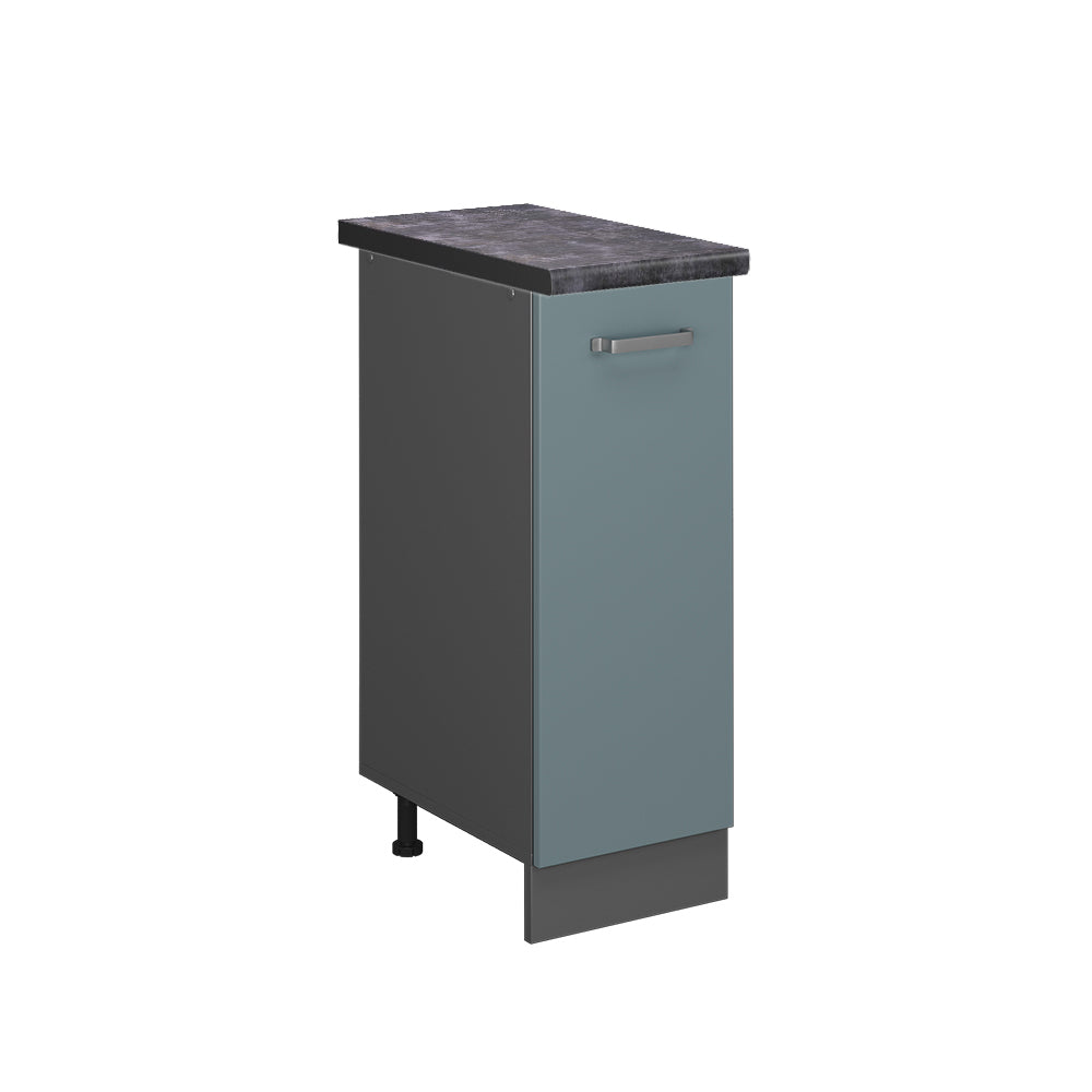 Vicco Armadio cucina dispensa alto Grigio-blu 30 cm , PL Antracite