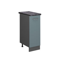 Vicco Armadio cucina dispensa alto Grigio-blu 30 cm , PL Antracite